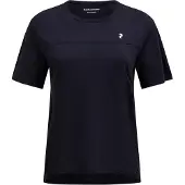 Peak Performance T-Shirt Trail Wool-blend Shortsleeve Damen Black-XL