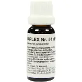 Regenaplex GmbH - Homöopathische Komplexmittel Regenaplex Nr.51 dN Tropfen zum Einnehme 15 ml