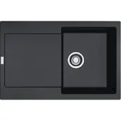 Franke Maris - Fragranit Spülbecken MRG 611, 780x500 mm, onyx 114.0284.833