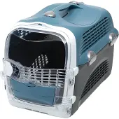Catit Cabrio Transportbox blau/grau