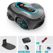 Gardena smart SILENO max, Rasenmähroboter, 800 m², 16 cm, 2,5 cm, 4,5 cm, Rotorblätter