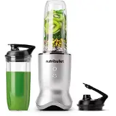 NutriBullet NB1206S Standmixer 0 9 l 1200 W Silber Schwarz