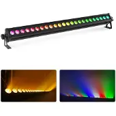 Beamz LCB246IP LED bar met 24x 6W LED†s - RGBWA-UV - IP65 Waterdicht - Blacklight bar