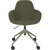 Zuiver Albert Kuip Bürostuhl mit Armlehne Grün