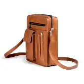 Harold's Leder Umhängetasche Country Shoulderbag Cognac hellbraun