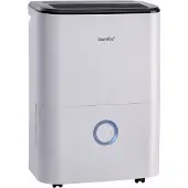 Comfee MDDF-20DEN7 Luftentfeuchter weiß 3 Liter Wassertank Timer Display
