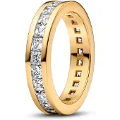 Pandora 163797C01 Damen-Ring Ewigkeit Goldfarben