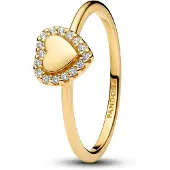 Pandora 163801C01 Damenring Herz Goldfarben