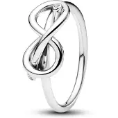 Pandora 193759C01 Damenring Silber Unendlichkeitsknoten