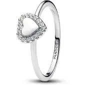 Pandora 193801C01 Damen-Ring Herz Silber