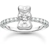 Thomas Sabo Ring mit HARIBO Goldbär und Steinen Silber