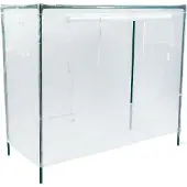 Vitavia Vitavia, Hochbeetabdeckung "Eckig M", transparent, M / 118 x 55 x 95 cm