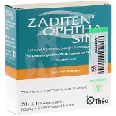 Kohlpharma GmbH Zaditen Ophtha sine 0,25 mg/ml Augentr.E - Reimport 20 St