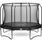 Salta Premium Black Edition Trampolin - Ø 396cm - Schwarz