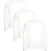 Tommy Hilfiger Langarmshirt-Set UM0UM03022 Weiß Slim Fit