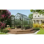Vitavia Vitavia, Gewächshaus "Olymp 8300", smaragd, 8,3 m², 6 mm HKP