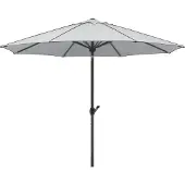 Schneider-Schirme Sonnenschirm Adria 300/8 rund, Ø ca. 300 cm, Farbe:silbergrau