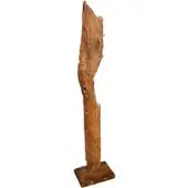 Pflanzen-Kölle Garderobe mit Kleiderhaken, Teakwurzel, ca. 35 x 40 x H180 cm