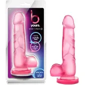 Blush B Yours Sweet N Hard 4 - Hoden-Dildo - 18cm (rosa)