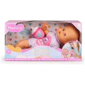 Nenuco Babypuppe mit zartviolettem Körper, ca. 32 cm groß