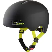 Alpina sport Alpina Fahrradhelm Hackney schwarz/neongelb matt, Gr.47-51