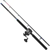 Kinetic Boat Cc Trolling-kombination Schwarz 1.83 m / 100-400 g Schwarz 1.83 m