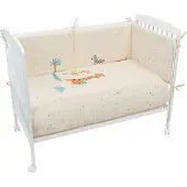 Bimbidreams Kenia Steppdecke Rev.+stoßstange 60x120 Cm