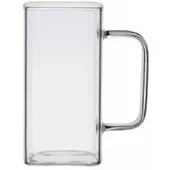 COFI Latte-Macchiato-Glas Square 2er Set Henkelglas Cocktail 350 ml