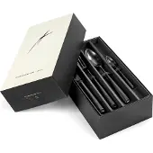Serax - Ann Demeulemeester - Zoe Besteckset - Schwarz (24er Set)
