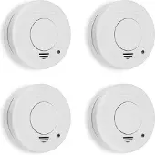 Smartwares FSM-11514 Rauchwarnmelder 4er Pack RM250, Photoelektrischer Reflexionsmelder, Kabelgebunden, Weiß, Haus, Büro, ABS, 85 dB