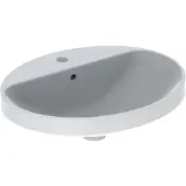 Geberit 500721012 VariForm Einbauwaschtisch, oval