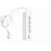 Technaxx 4-fach Steckdosenleiste 4x USB-Ports (1x USB-C) Schalter Kinderschutz