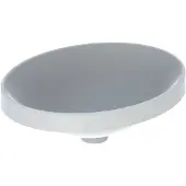 Geberit Einbauwaschtisch VariForm w K-Tect, 50x40cm, o. Hahnl., o. ÜL, ov.