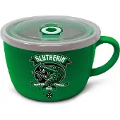 EPEE Merch - Pyramid Harry Potter Slytherin Lizenzprodukt Keramik Schale mit Hauswappen und Deckel