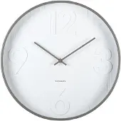 Karlsson - Wanduhr Ayuno - Dunkelgrau - Ø40cm