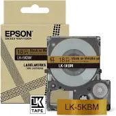 Epson LabelWorks LK-5KBM - Schwarz auf Metallic-Gold - Rolle (1,8 cm x 9 m) 1 Kassette(n) Hängebox - Bandkassette - für LabelWorks LW-C410, LW-C610
