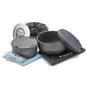 Soto - Navigator Cook Set - Topf Gr 1,3 l + 1,8 l grau