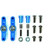 Tamiya 1:10 TT-02 Alu Lenkhebel-Set blau 54574