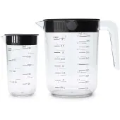 Brabantia Messbecher Tasty+ Messbecher Set - Dark Grey (2er Set)