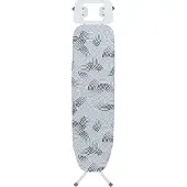 Wenko Bügelbrett "Modell Base", Bügelfläche 110 cmx30 cm, höhenverstellbarer Bügeltisch, platzsparend klappbar