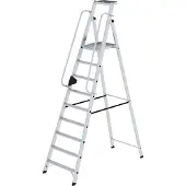MUNK Günzburger Steigtechnik MUNK Aluminium-Stehleiter 9 Stufen