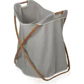Möve Wäschekorb Bamboo 56x51x66cm , Holz Möve