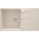 Deante 1-bowl granite sink with drainer