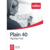 Nobo Flipchartblock, blanko, 40 Blatt (A1)