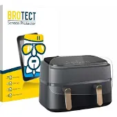 BROTECT Schutzglas für Philips Airfryer NA352/00 Schutzfolie Panzer Folie Glas Display Schutz klar