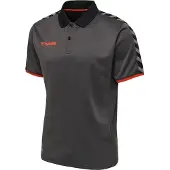 Hummel AUTHENTIC FUNCTIONAL Herrren Sport-Poloshirt rot/schwarz rot/schwarz S