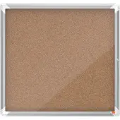 Nobo Premium Plus 6xa4 Blatt Kork-innenausstellungsvitrine
