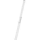 Munk Aluminium-Schiebeleiter 2-teilig ohne Traverse 2x18 Sprossen