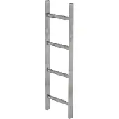 Munk Schachtleiter Stahl feuerverzinkt 300 mm 4 Sprossen