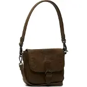 The Chesterfield Brand C48.1276 Irma Shoulderbag Wax Pull Up Leder 02 olivgrün